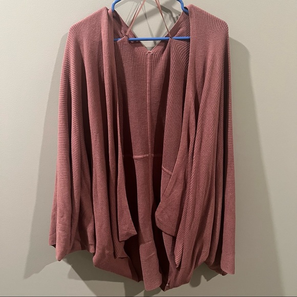 Lululemon Cashlu Knit Textured Wrap Spiced Chai M/L - Picture 7 of 9